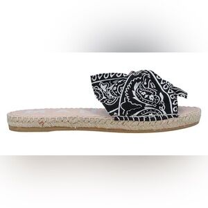 Manebi Espadrille Slides Womens size EU37/US6.5-7 $159 Anthropologie